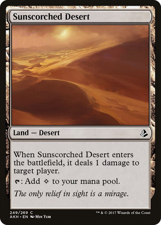 0249 Sunscorched Desert C Amonkhet