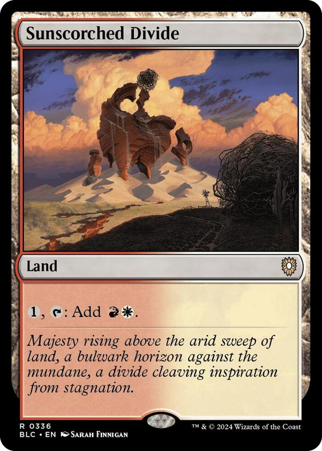 0336 Sunscorched Divide R Commander: Bloomburrow