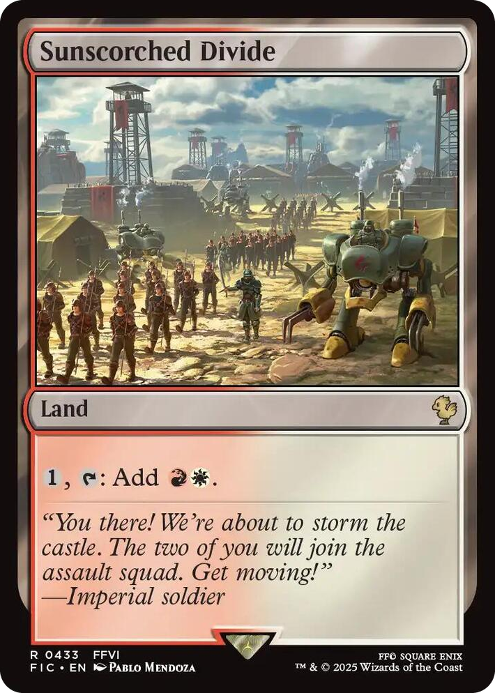 0433 Sunscorched Divide R Commander: FINAL FANTASY