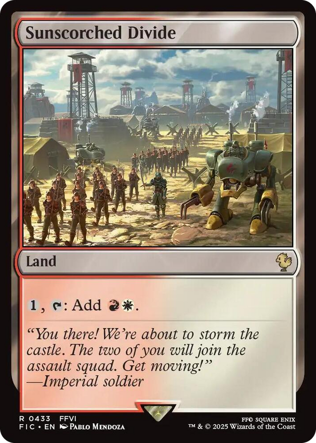 0433 Sunscorched Divide R Commander: FINAL FANTASY