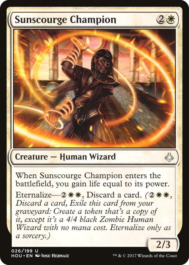 0026 Sunscourge Champion U Hour of Devastation