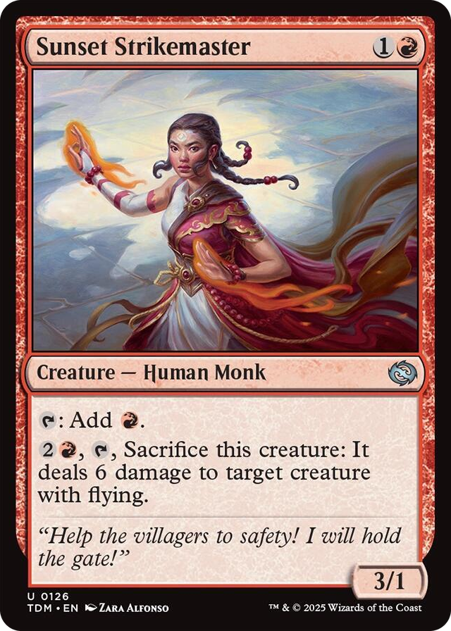0126 Sunset Strikemaster U Dragonstorm
