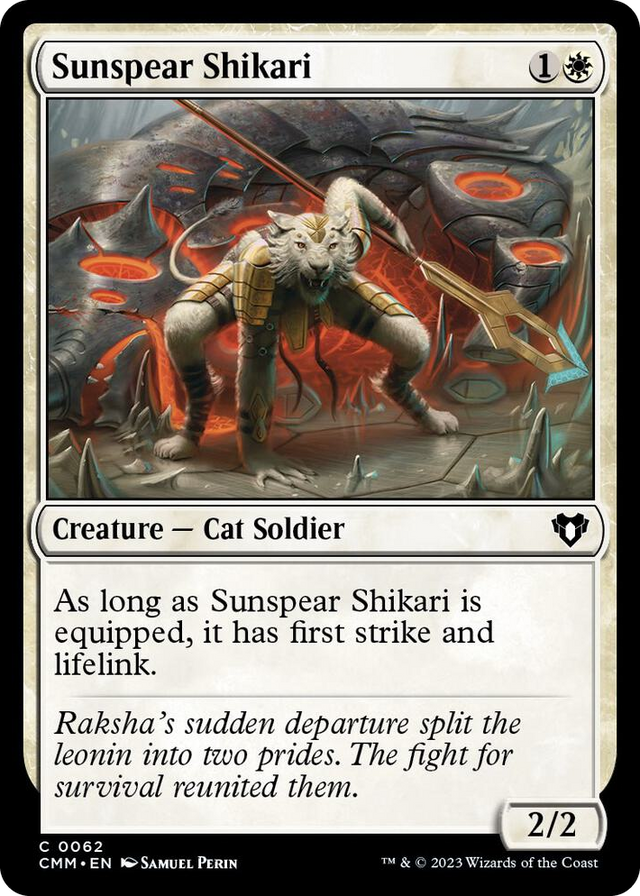 0062 Sunspear Shikari C Commander Masters