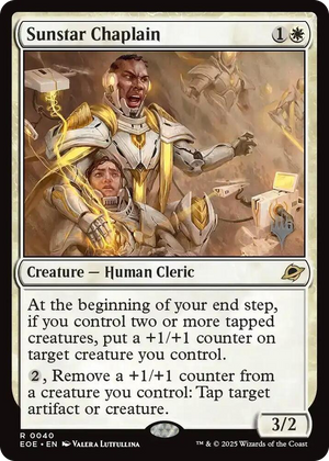 0040 Sunstar Chaplain R Promo Pack: Edge of Eternities