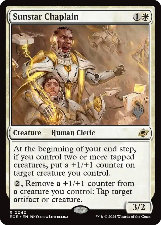 0040 Sunstar Chaplain R Promo Pack: Edge of Eternities