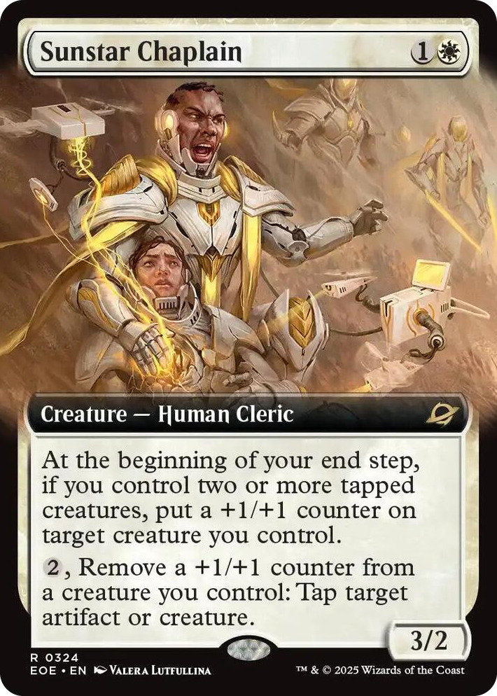 0324 Sunstar Chaplain (Extended Art) R Edge of Eternities