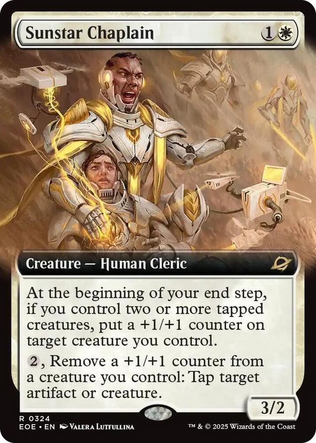 0324 Sunstar Chaplain (Extended Art) R Edge of Eternities