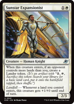 0041 Sunstar Expansionist U Edge of Eternities