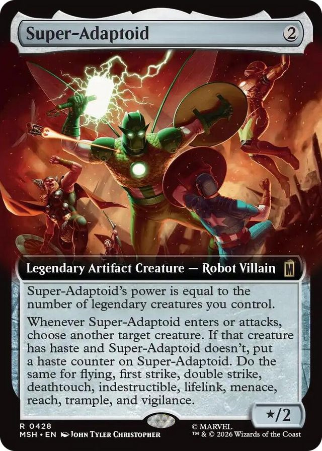 0428 Super-Adaptoid (Extended Art) R Marvel Super Heroes
