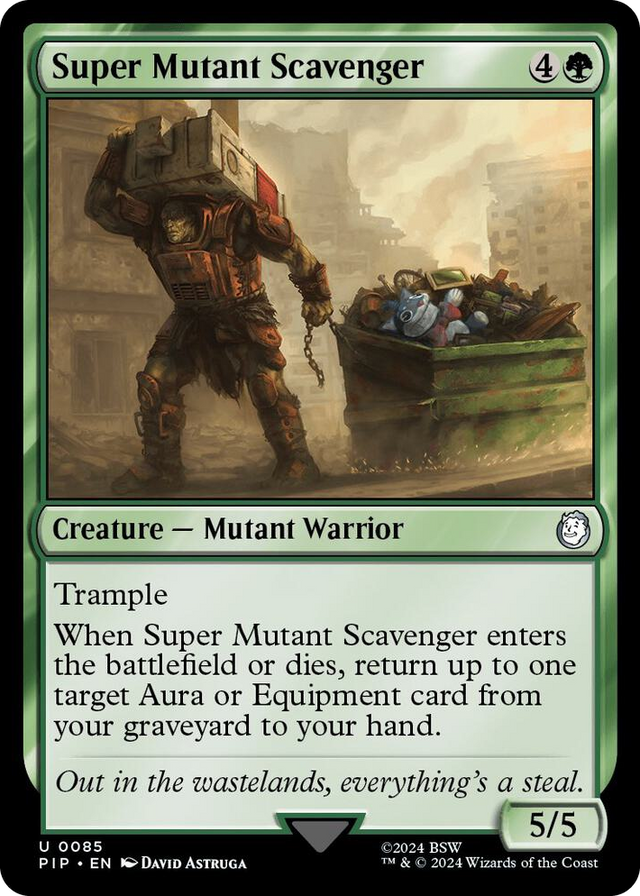 0085 Super Mutant Scavenger U Universes Beyond: Fallout