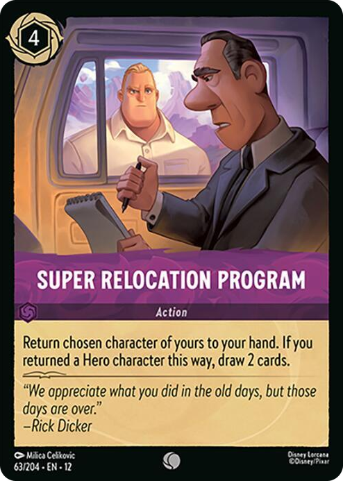 0063 Super Relocation Program Common Wilds Unknown