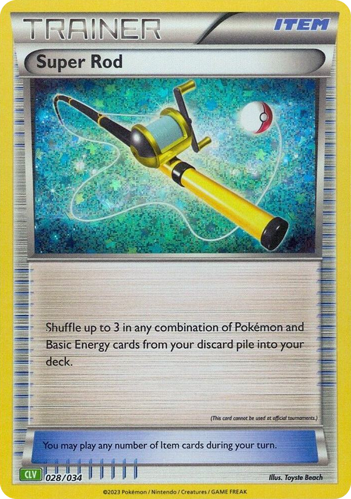 0028 Super Rod (CLV) Classic Collection Trading Card Game Classic
