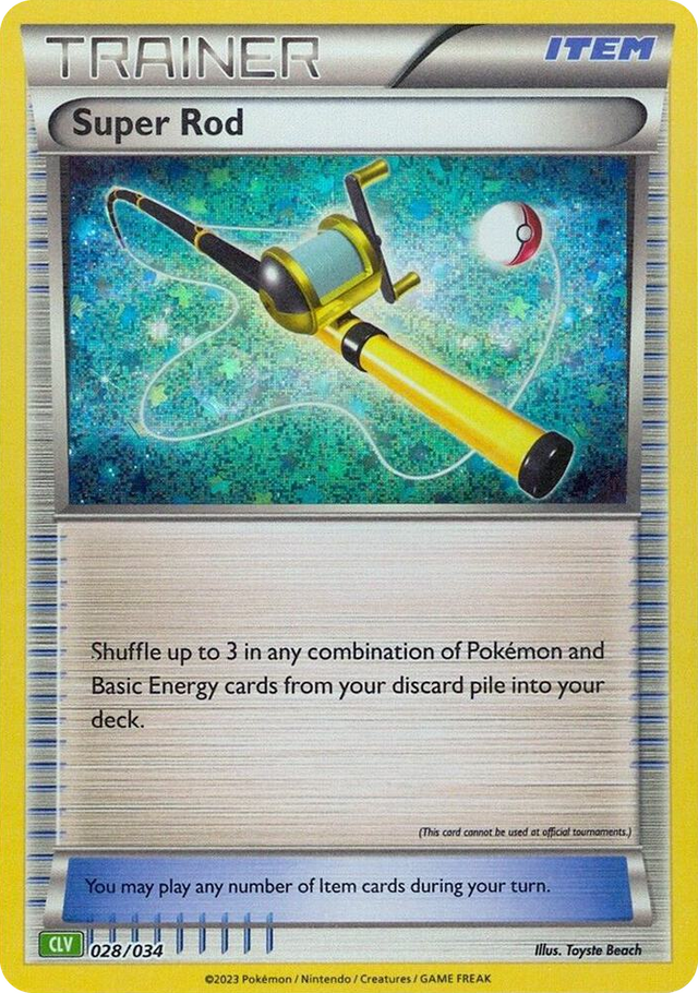 0028 Super Rod (CLV) Classic Collection Trading Card Game Classic