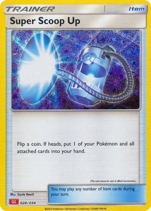 0028 Super Scoop Up Classic Collection Trading Card Game Classic
