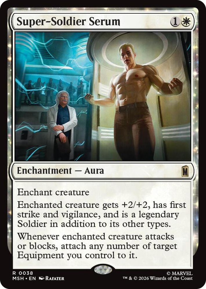0038 Super-Soldier Serum R Marvel Super Heroes