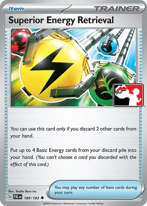 0189 Superior Energy Retrieval Uncommon Prize Pack Series Cards