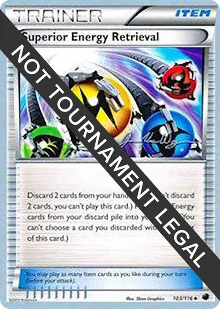 0103 Superior Energy Retrieval - 2015 (Jacob Van Wagner) Uncommon World Championship Decks