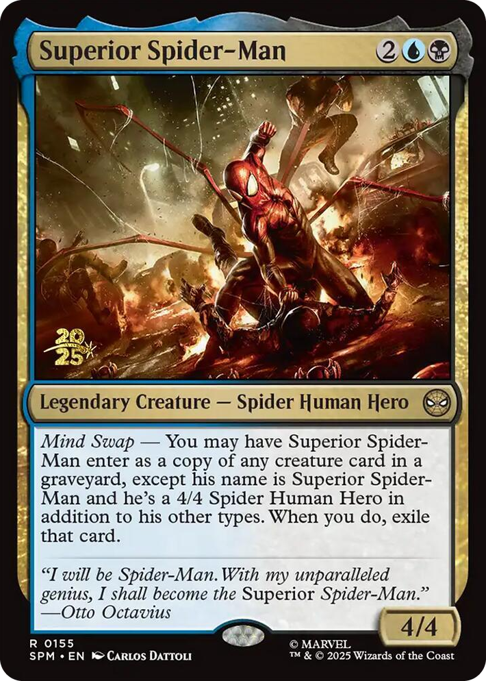 0155 Superior Spider-Man R Prerelease Cards