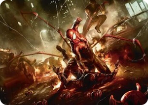 0032 Superior Spider-Man Art Card S Art Series: Marvel's Spider-Man