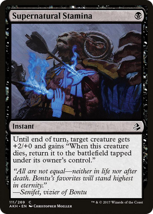 0111 Supernatural Stamina C Amonkhet