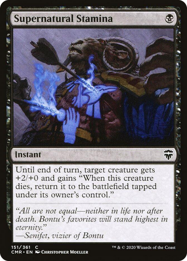 0151 Supernatural Stamina C Commander Legends
