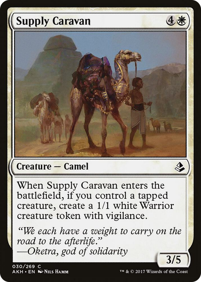 Supply Caravan #30 C - Amonkhet Pokemon card