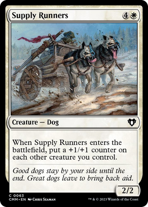 0063 Supply Runners C Commander Masters