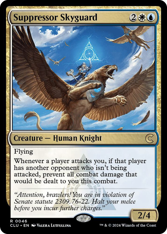 0046 Suppressor Skyguard R Ravnica: Clue Edition