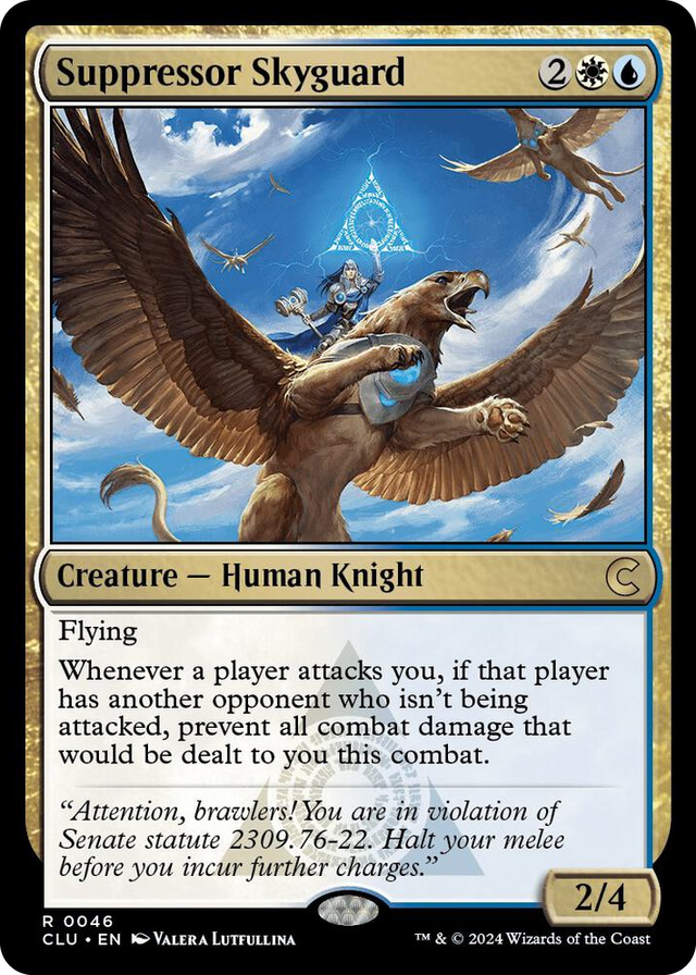 0046 Suppressor Skyguard R Ravnica: Clue Edition