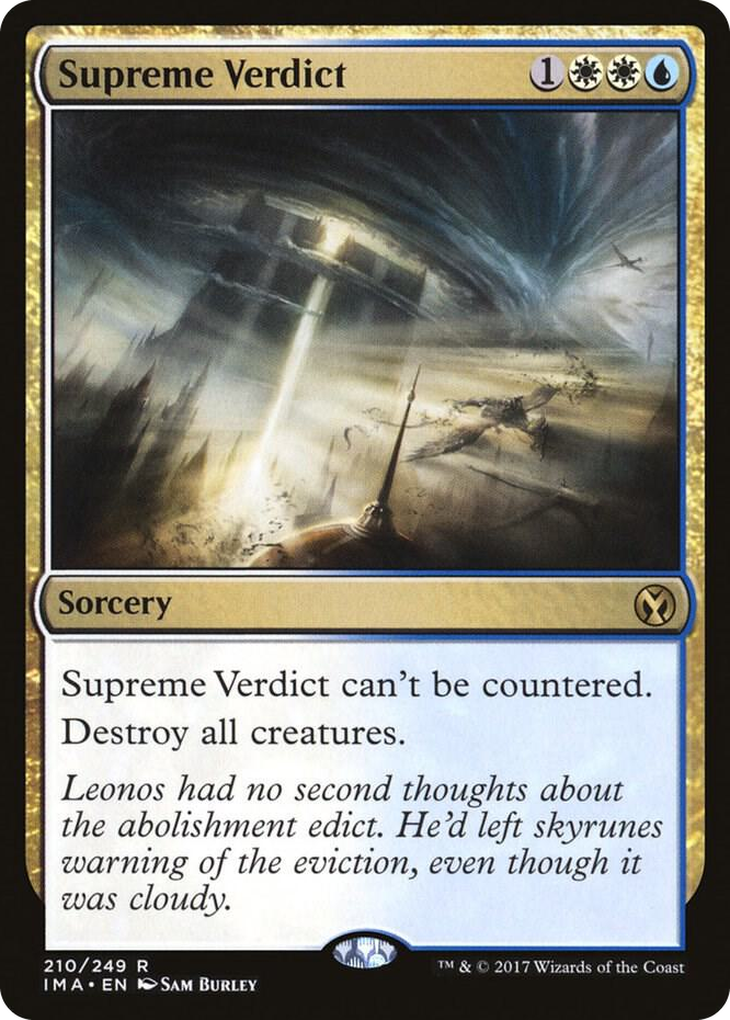 0210 Supreme Verdict R Iconic Masters