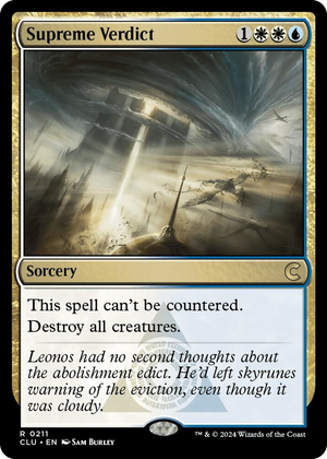 0211 Supreme Verdict R Ravnica: Clue Edition