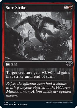0446 Sure Strike C Innistrad: Double Feature