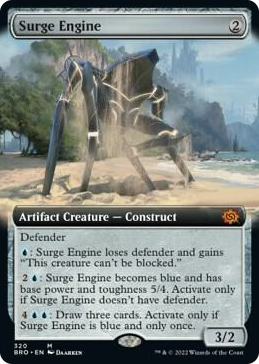 0320 Surge Engine (Extended Art) M The Brothers' War