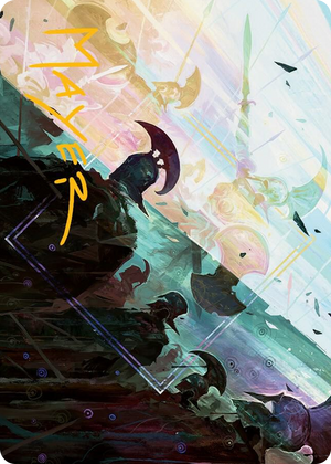 0010 Surge of Salvation Art Card (Gold-Stamped Signature) S Art Series: March of the Machine
