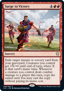0058 Surge to Victory R Commander 2021