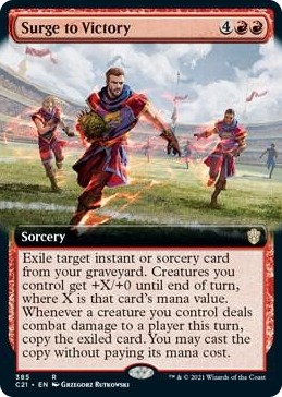 0385 Surge to Victory (Extended Art) R Commander 2021