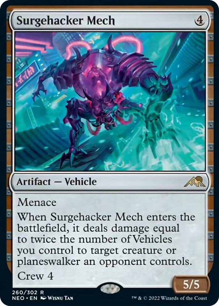 0260 Surgehacker Mech R Kamigawa: Neon Dynasty