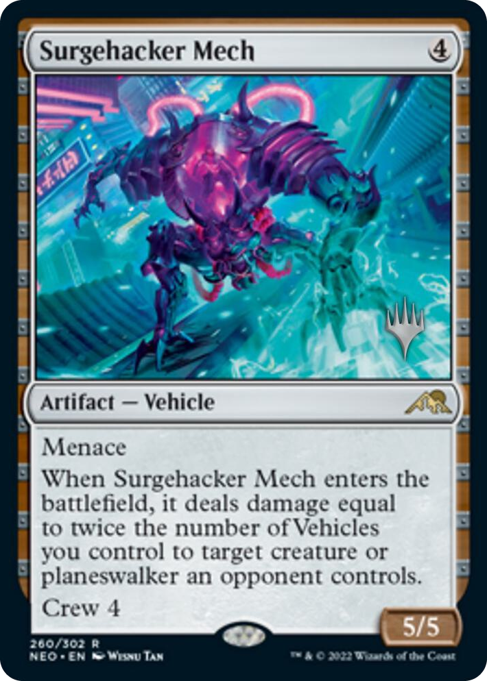 0260 Surgehacker Mech R Promo Pack: Kamigawa: Neon Dynasty