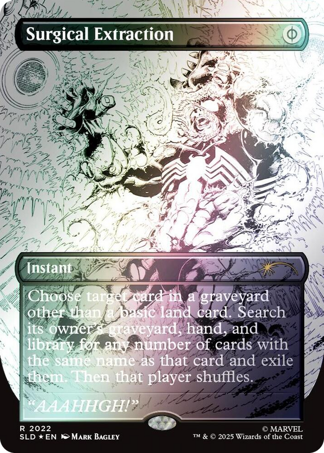 2022 Surgical Extraction (2022) (Rainbow Foil) R Secret Lair Drop Series