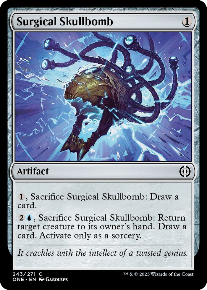 Surgical Skullbomb #243 C - Phyrexia: All Will Be One Pokemon card
