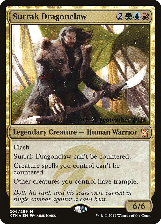 Surrak Dragonclaw #206 M - Prerelease Cards Pokemon card
