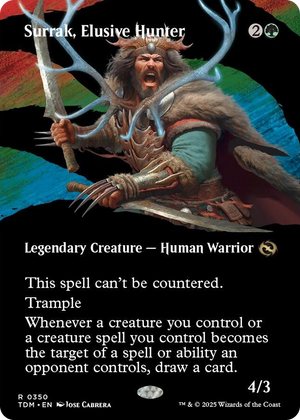 0350 Surrak, Elusive Hunter (Borderless) R Dragonstorm