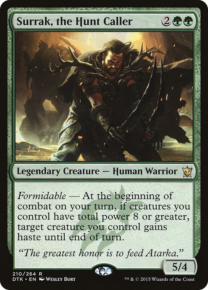 0210 Surrak, the Hunt Caller R Dragons of Tarkir
