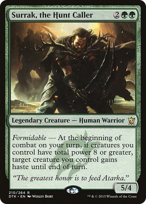 0210 Surrak, the Hunt Caller R Dragons of Tarkir