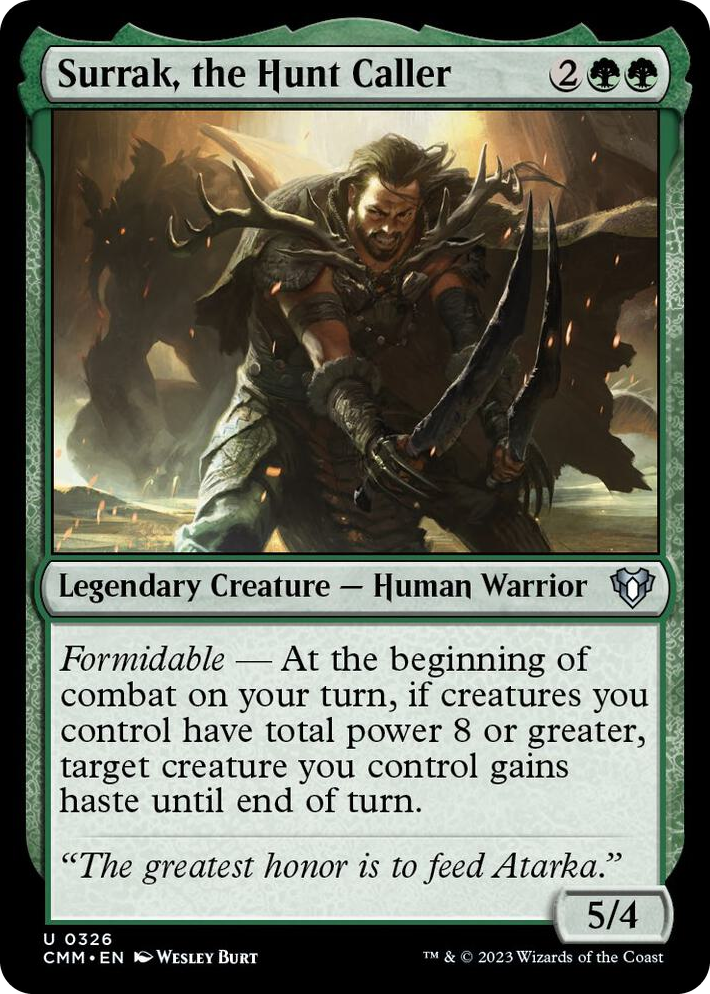 0326 Surrak, the Hunt Caller U Commander Masters