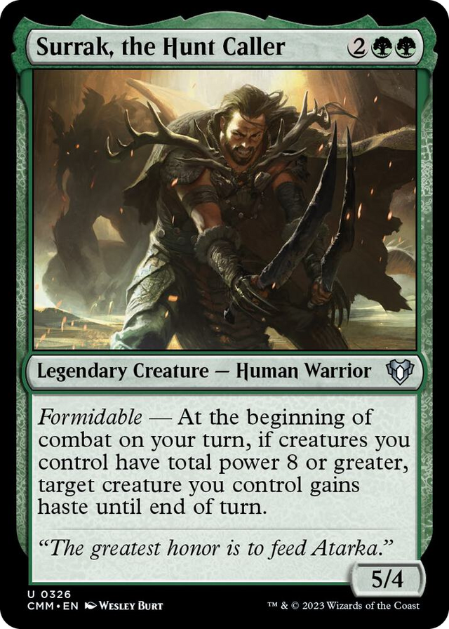 0326 Surrak, the Hunt Caller U Commander Masters