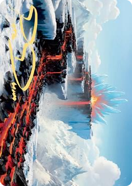 0075 Surtland Frostpyre Art Card (Gold-Stamped Signature) S Art Series: Kaldheim