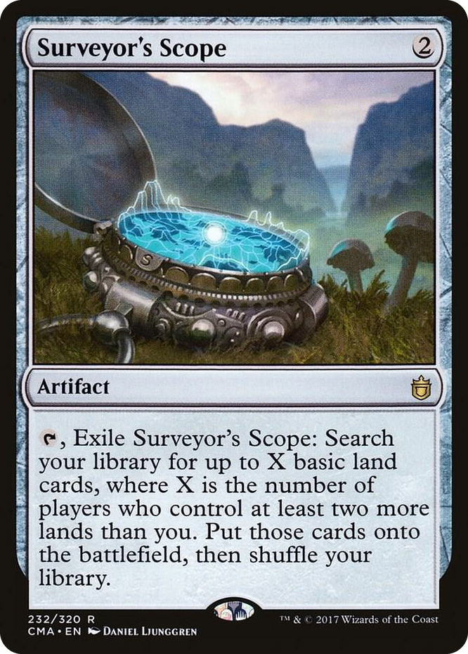 Surveyor's Scope #232 R - Commander Anthology Pokemon card