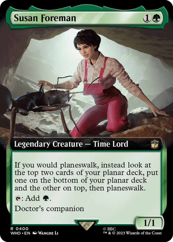 0400 Susan Foreman (Extended Art) R Universes Beyond: Doctor Who