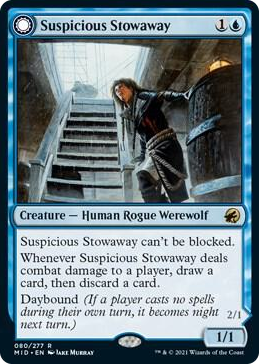 0080 Suspicious Stowaway R Innistrad: Midnight Hunt